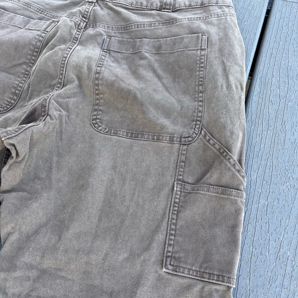 Abercrombie & Fitch Jeans Men’s 33x29 Brown Carpenter Athletic Loose Y2K - Picture 7 of 9